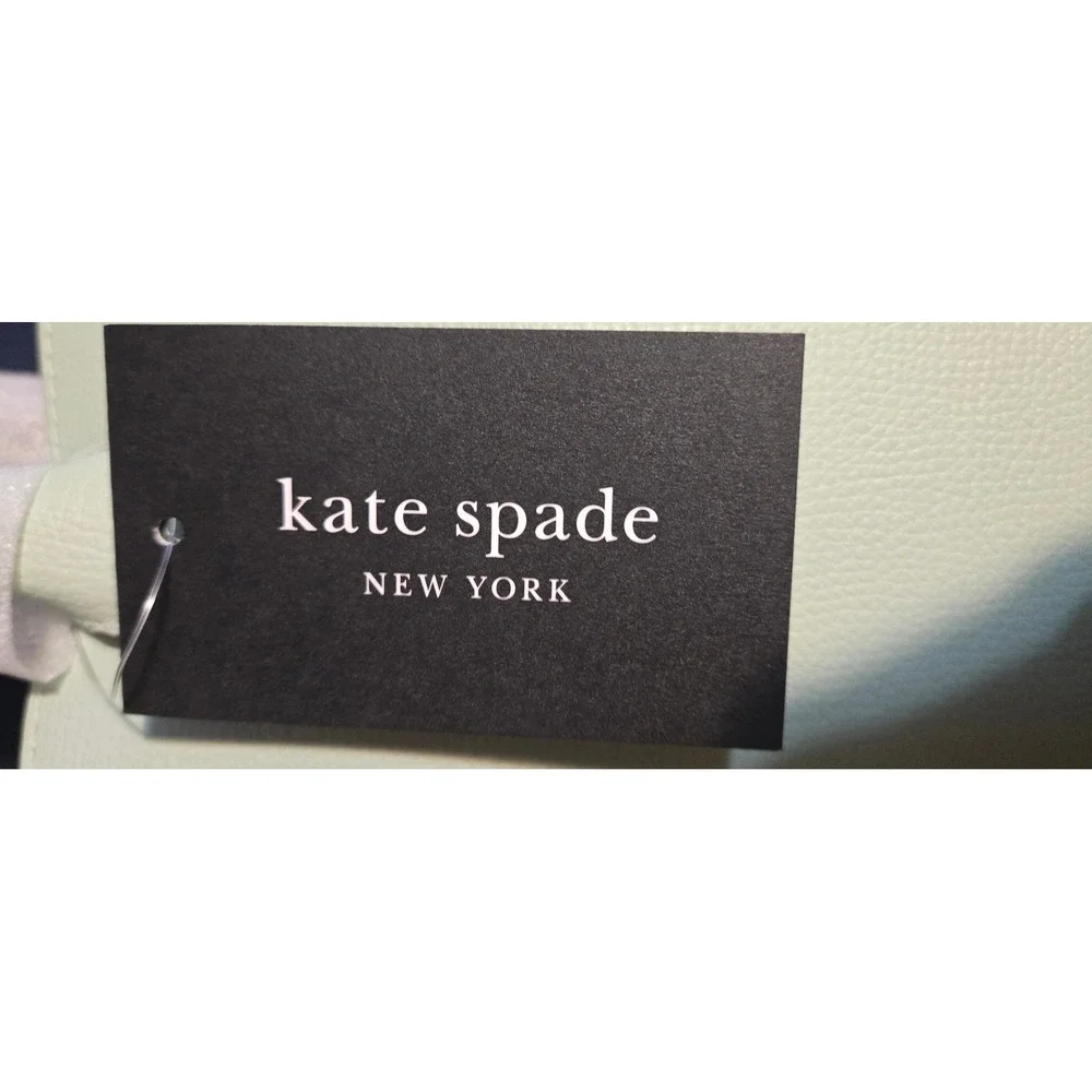 Kate Spade New York Suite Pistachio Leather Tote Crossbody Bag KK826‎